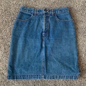 Vintage Blue Bay BBJC Denim Skirt